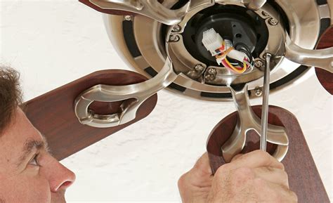 How To Remove A Ceiling Fan — Temecula Handyman