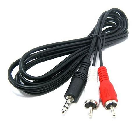 Cable Auxiliar Audio Sonido Rca A Mini Plug Mm Mercadolibre