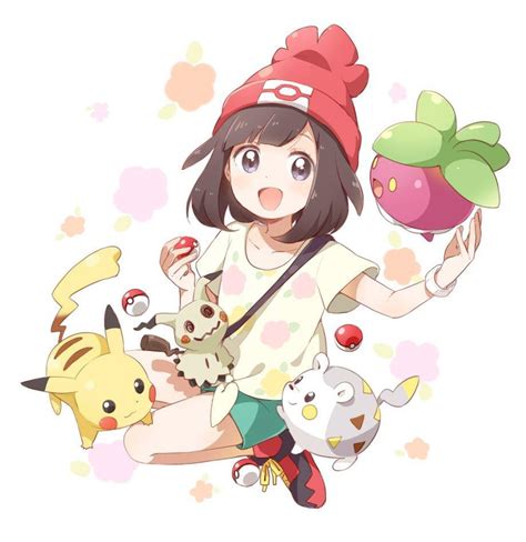 【画像】なもり先生が描いたポケモンsm主人公、アシレーヌがかわいい ぽけりん＠ポケモンまとめ