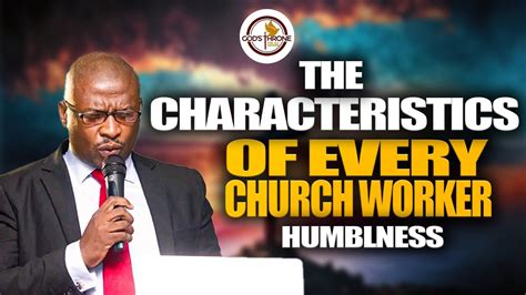 The Characteristics Of Every Church Member Dr D Lamola Youtube