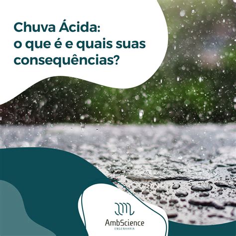 Chuva ácida é Um Impacto Ambiental LIBRAIN