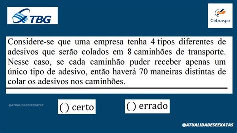 Cebraspe 2023 Tbg Petrobras AnÁlise CombinatÓria Youtube