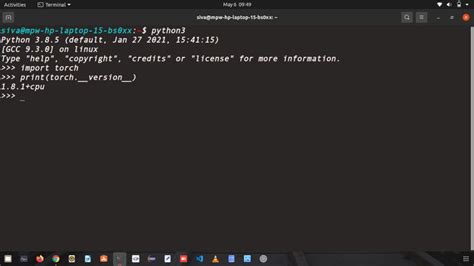 Install Pytorch On Linux Geeksforgeeks