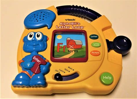 Vtech Alphabits Letter Loop Interactive Alphabet Learning Toy 3 Play