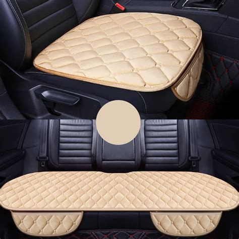 HONCENMAX Soft Car Seat Cover Plush Cushion Pad Mat Protector For Auto