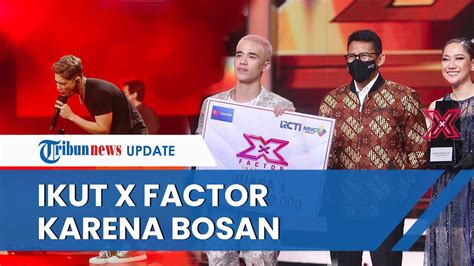 Sosok Alvin Jonathan Juara X Factor Indonesia Musim Ketiga Dulu Akui