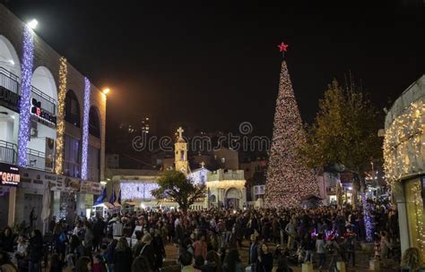 Christmas in Nazareth editorial photo. Image of historical - 134294276