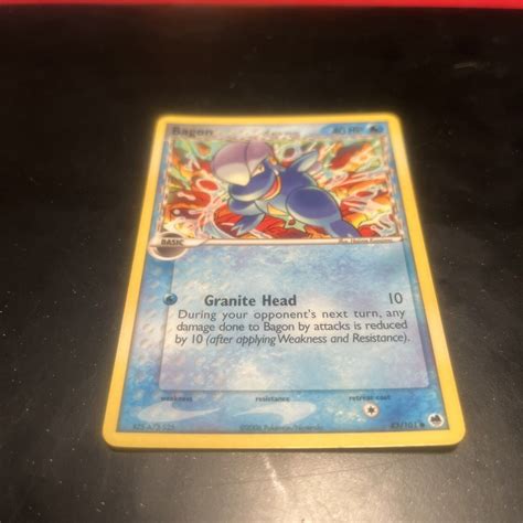 BAGON 43 101 EX Dragon Frontiers Pokemon Card Nintendo TCG EBay