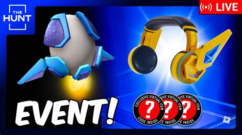 Giving Out FREE Headphones EGGS And Codes Roblox Hunt EVENT Meteor