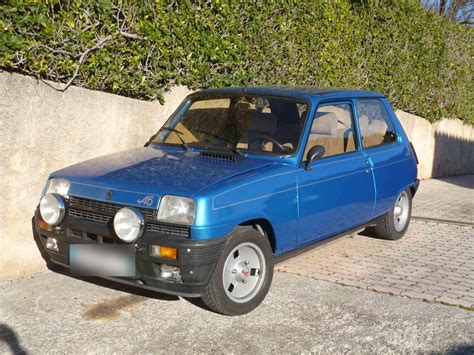 1981 Renault R5 Alpine For Sale With 69 600km On Woowmotors