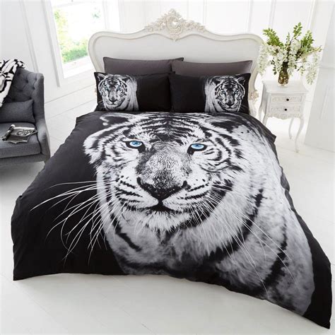 3d Animal Printed Quilt Duvet Cover Poly Cotton Leopard Bedding