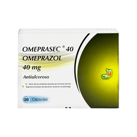 Omeprasec Omeprazol Mg Caja De C Psulas Punto Farma