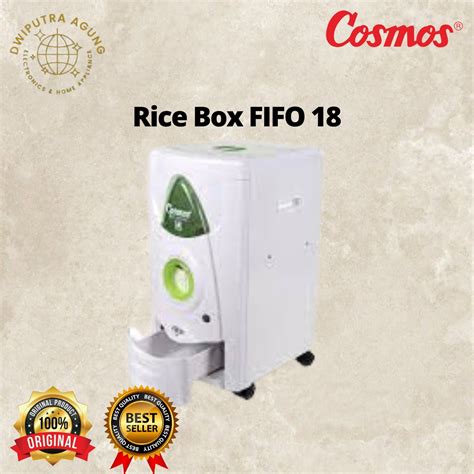 Jual Rice Box Cosmos Fifo Tempat Kg Beras Kutu Anti Shopee Indonesia