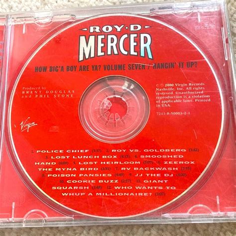 Virgin Records Portable Audio And Video 525 Roy D Mercer How Big A