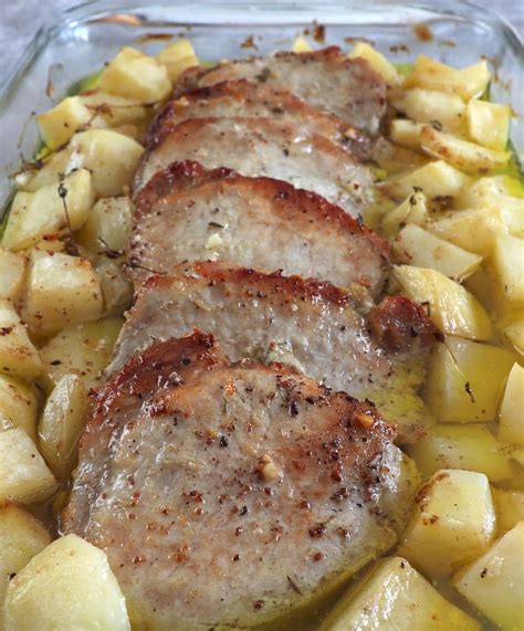 Recette facile de longe de porc rôtie aux pommes de terre