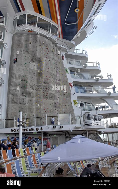 Allure Of The Seas Rock Climbing Wall Cruise Gallery