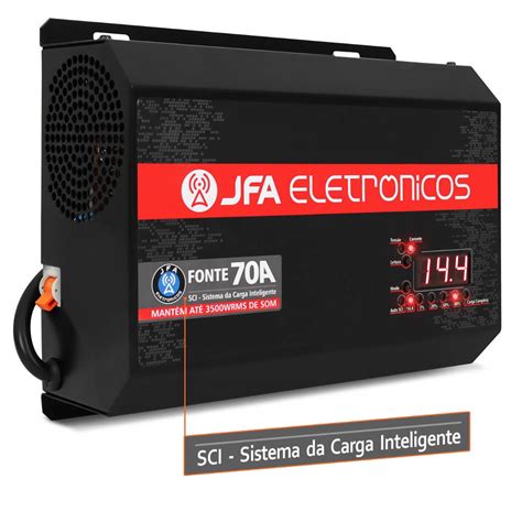 Fonte Carregador Jfa A Sci Slim A Bivolt Volt Metro E