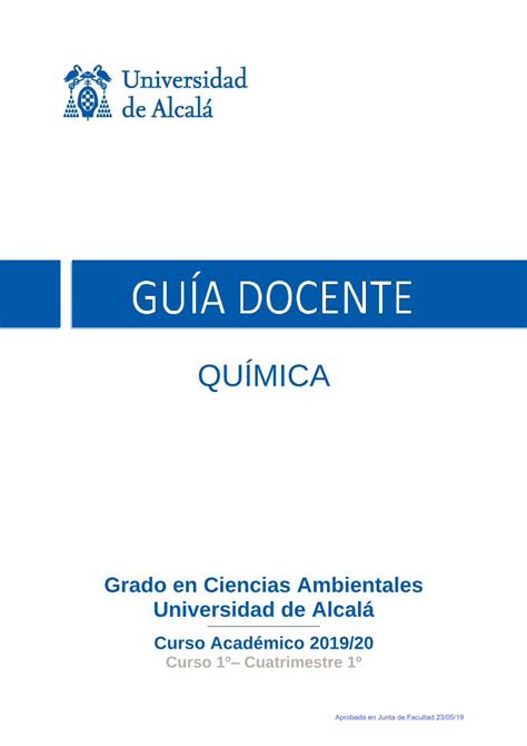 PDF QUÍMICA uah es 4 Química 1º CCAA Revisado el 27 06 2019