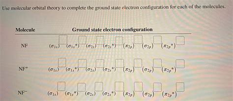 Answered Use Molecular Orbital Theory To Bartleby