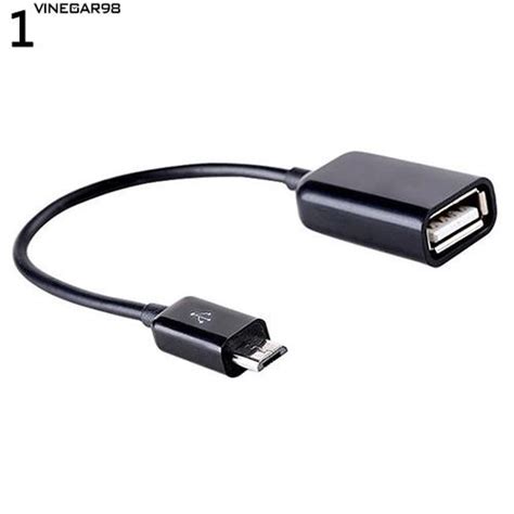 สายเคเบิล Usb 20 สำหรับหญิงไป Micro B ชาย Converter Otg สำหรับ Samsung