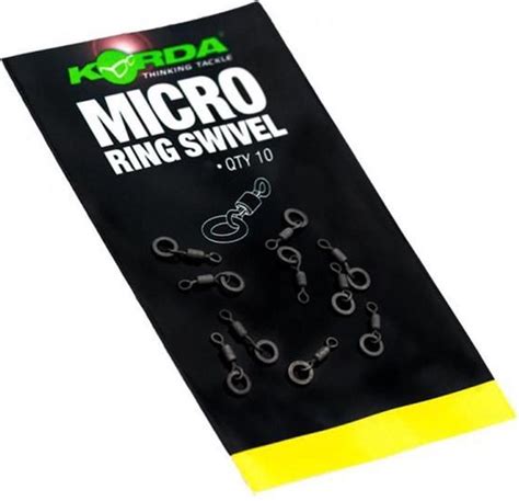 Korda Micro Rig Ring Swivel Large Wartels Bol