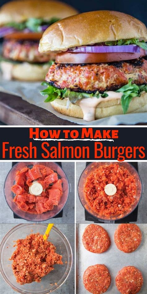 Homemade Salmon Burger Artofit