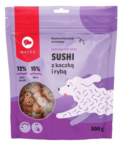 Maced Sushi z kaczką i rybą 500g Sklep Zoologiczny Online