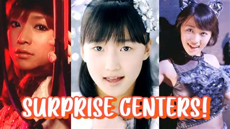 Surprise Centers In Morning Musume Singles Youtube