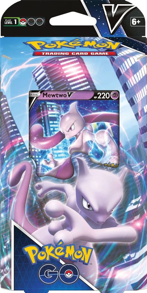 Karty Pok Mon Go Tcg V Battle Deck Mewtwo Kod Online Oryginalne Karty