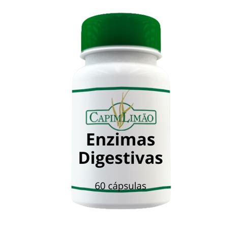 Enzimas Digestivas 60 Capsulas Shopee Brasil