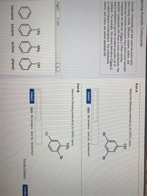 Solved Aromatic Compounds Got Their Name Because Many Have