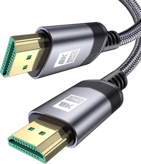 Sweguard HDMI Cable 8K 2M 8K 60hz 4K 144Hz HDMI 8K HDMI 2 1 Cable