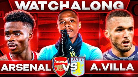 Arsenal 0 2 Aston Villa Live Premier League Watch Along Deludedgooner