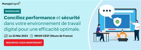 Webinaire Optimisez l expérience de l utilisateur final et la