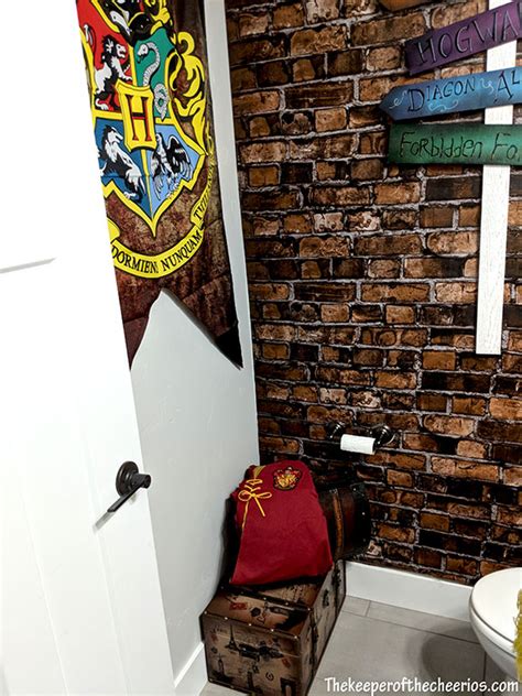 Harry Potter Bathroom - The Keeper of the Cheerios