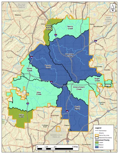 City Of Atlanta Map Boundary
