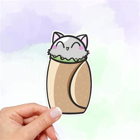 Burrito Cat Etsy