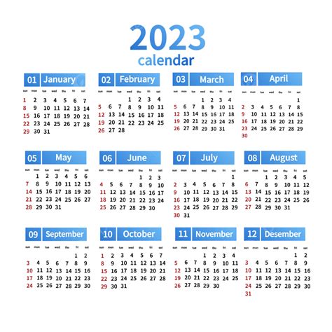 Calendario Anno 2023 Semplice Nero 2023 Anni Il Calendario Png E Porn