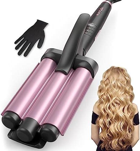 Amazon Wavytalk 3 Barrel Curling Iron Wand Beach Hair Waver With