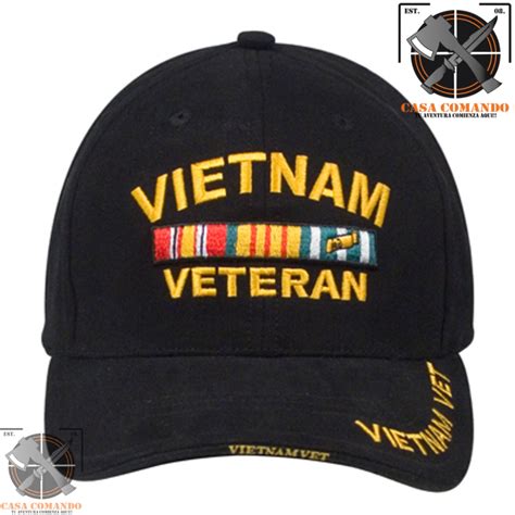 9321 GORRA CON LOGO DELUXE LOW PROFILE VIETNAM VETERAN INSIGNIA CAP