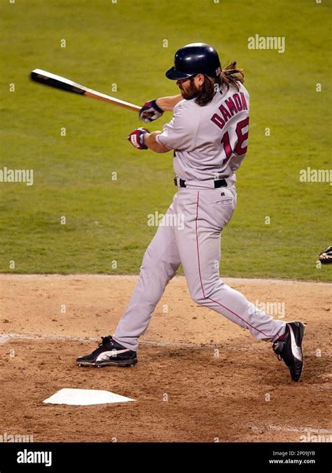 16 Jul 2004 Boston Red Sox Outfielder Johnny Damon 18 In Action