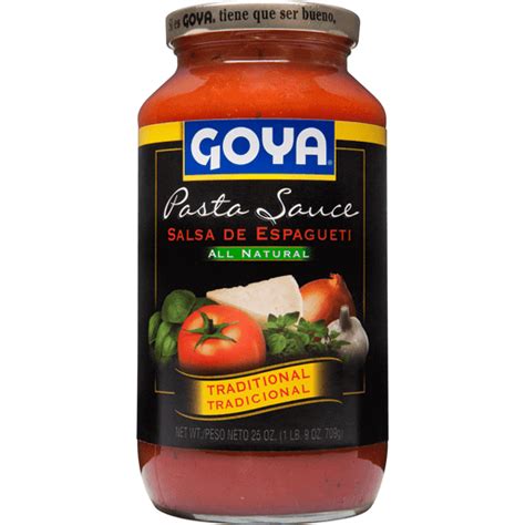 Goya Pasta Sauce Salsa De Espeguiti Traditional Hispanic Foodtown