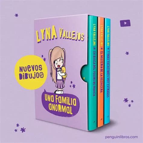 Una Familia Anormal Pack Estuche Relanzamiento De Lyna Vallejos