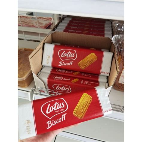 Lotus Biscoff Biscuit 250g Shopee Malaysia