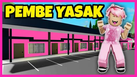 PEMBEYE DOKUNMAK YASAKYarışma Çocuk VideolarıRoblox Brookhaven RP