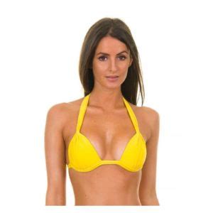 Triangel Bikinitop Mit Pads Gelb Ipe Tri Fixo Bikini BRASIL Shop