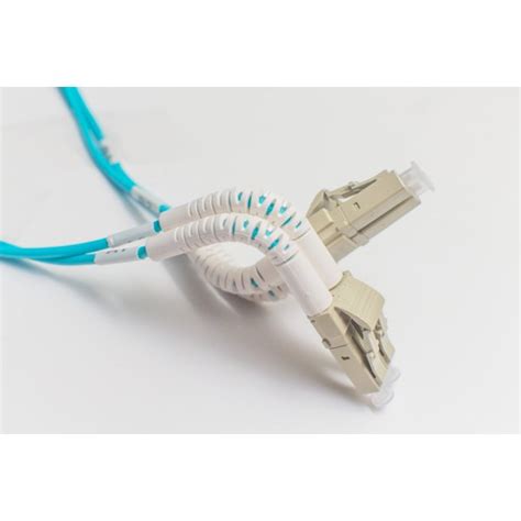 Om4 Lc Lc Fiber Patch Cable Anyangle Plenum Dx 50125 Multimode