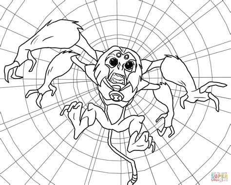 Big Chill Ben 10 Coloring Pages