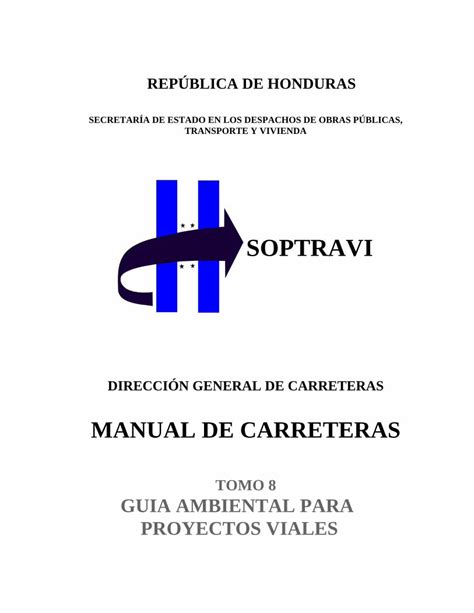 PDF Guia Ambiental Manual De Carreteras DOKUMEN TIPS