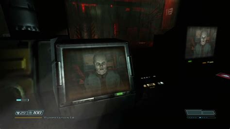 Doom 3 Dr Betrugers Message To Doomguy Youtube